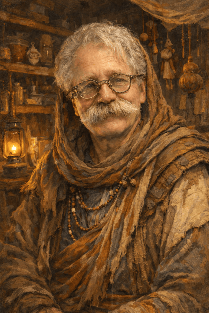 Dustin Covey is a writer and multimedia visual artist based in Edmonton, Alberta. Working under the name "Dook," his work moves between story and image — exploring memory, place, and the quiet persistence of connection between self and other, in words, watercolour, sculpture, and more.